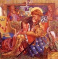 La boda de San Jorge y la princesa Sabra Hermandad Prerrafaelita Dante Gabriel Rossetti